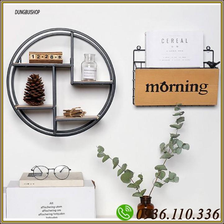 Kệ trang trí tường hình tròn RE0247