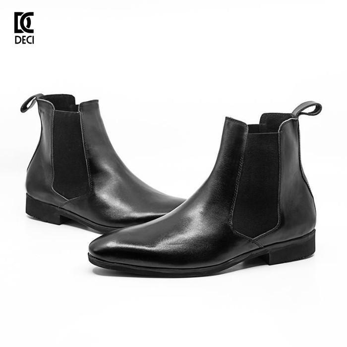 Giày chelsea boot DECI bốt da bò 100%