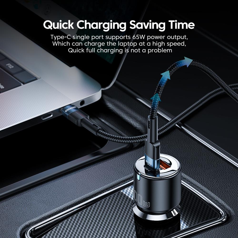 ESSAGER 100W USB Bộ sạc nhanh Sạc nhanh