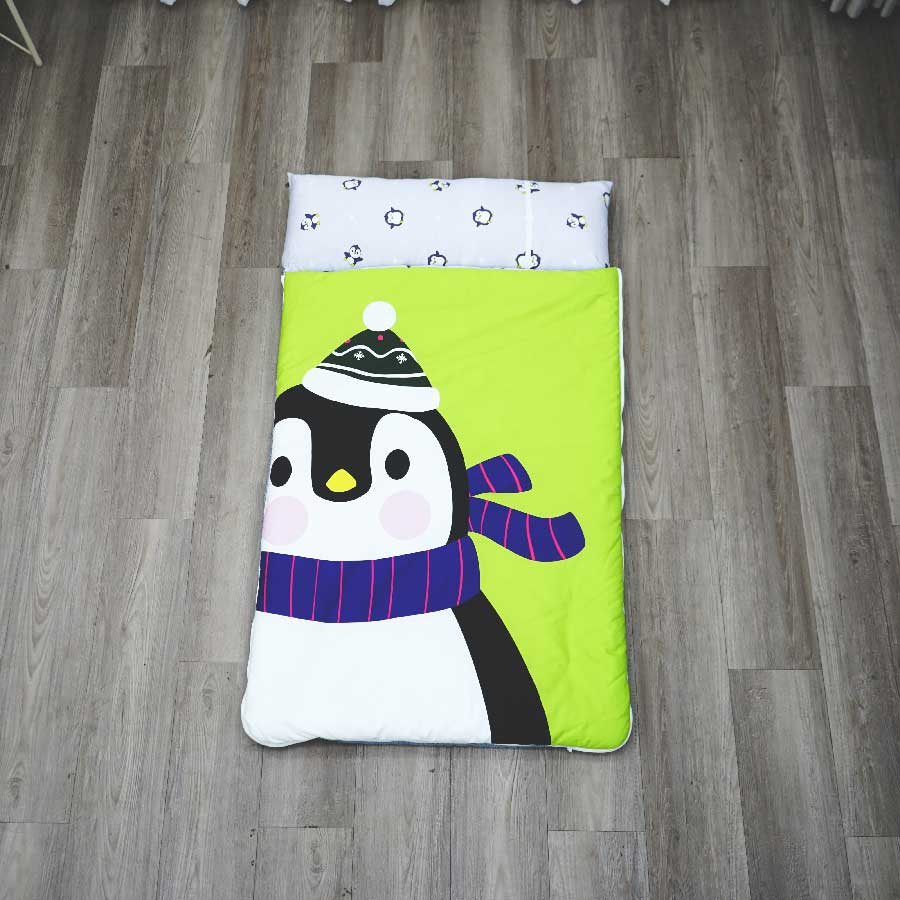 Bộ Túi Ngủ Em Bé Pingu K-Bedding