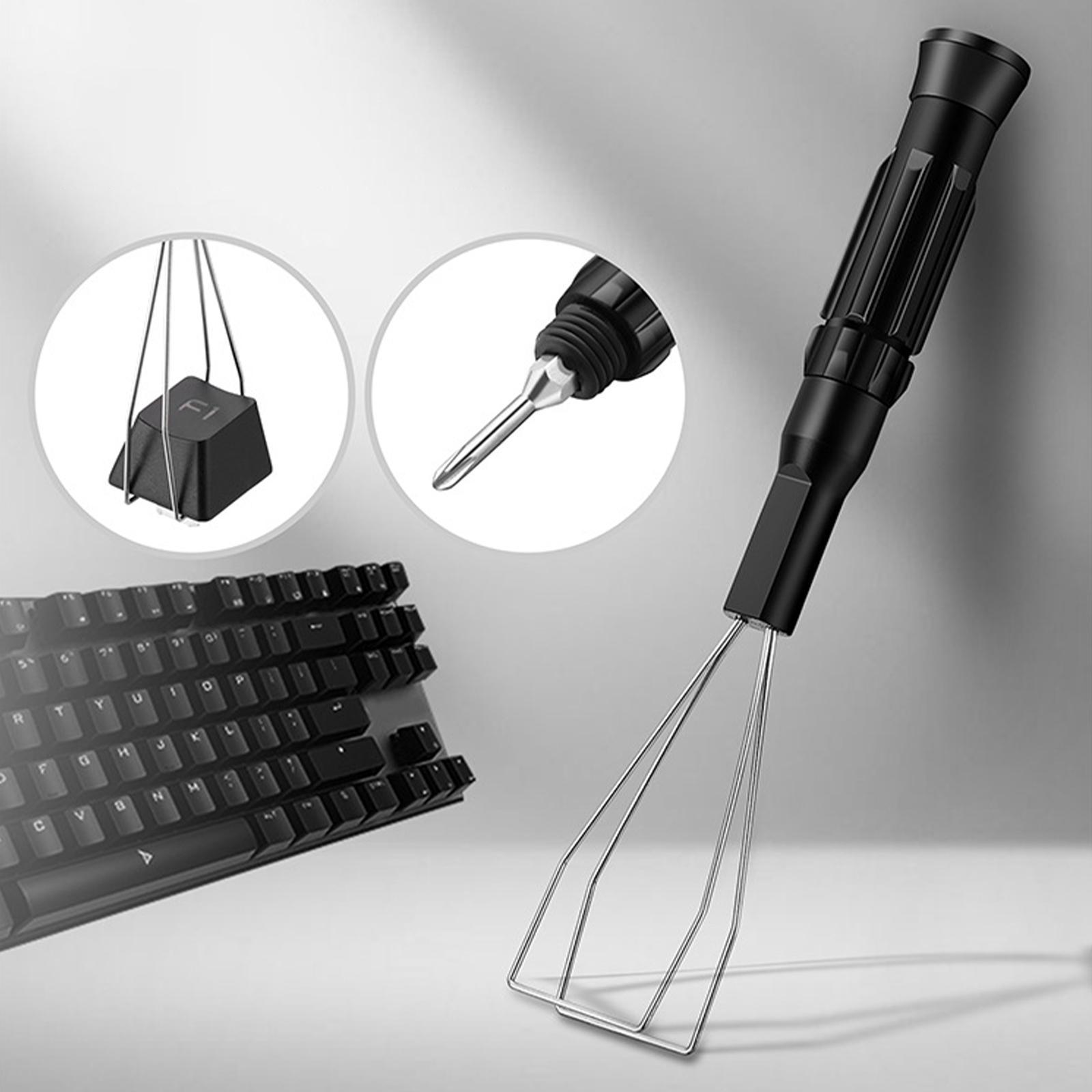 3 in 1 Keycap Puller Remover/ Steel with 1.5/2.5 Cross Head Screwdriver Cleaning for Mechanical Keyboard Electronic Devices/