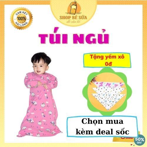 Túi Ngủ Cho Bé Có Tháo Rời Ống Tay Cao Cấp Cho Bé Từ 3 Tháng Đến 5 Tuổi