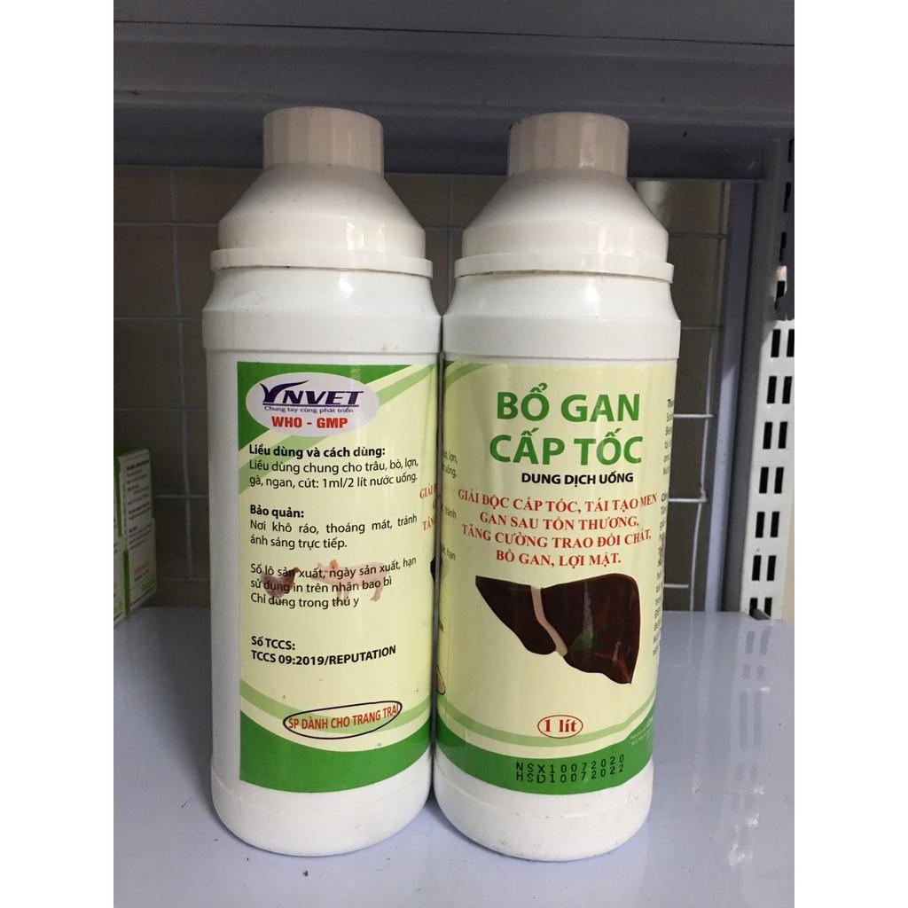 [Thú y] Bổ gan cấp tốc cho chó, mèo, vật nuôi Vnvet (1 lít)