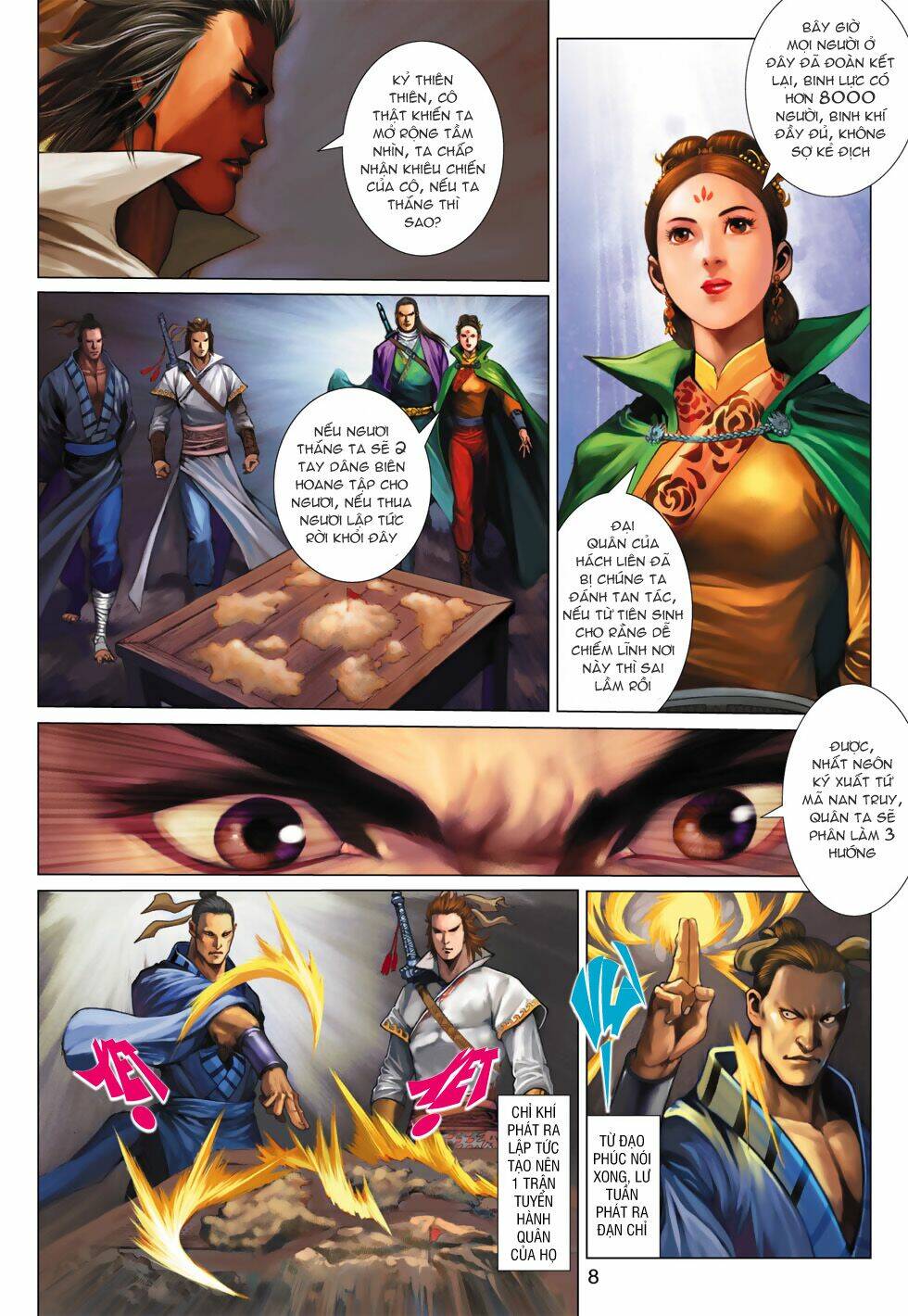 biên hoang truyền thuyết chapter 54 8