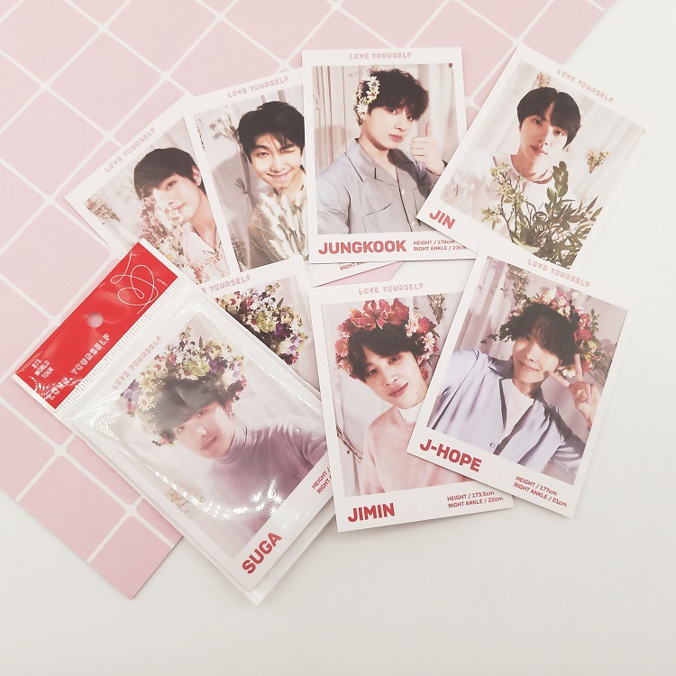 Bộ Lomo thẻ ảnh các thành viên BTS