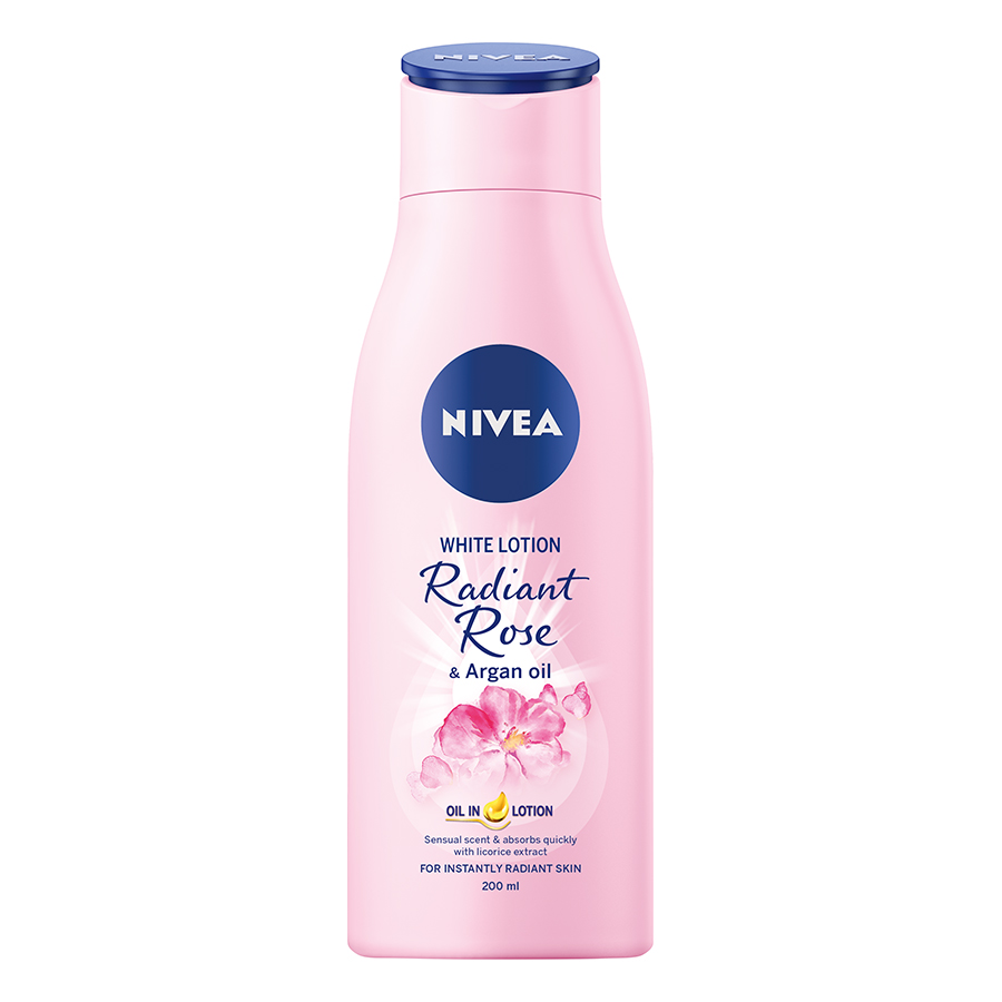 Sữa Dưỡng Thể Dưỡng Trắng Nivea Radiant Rose