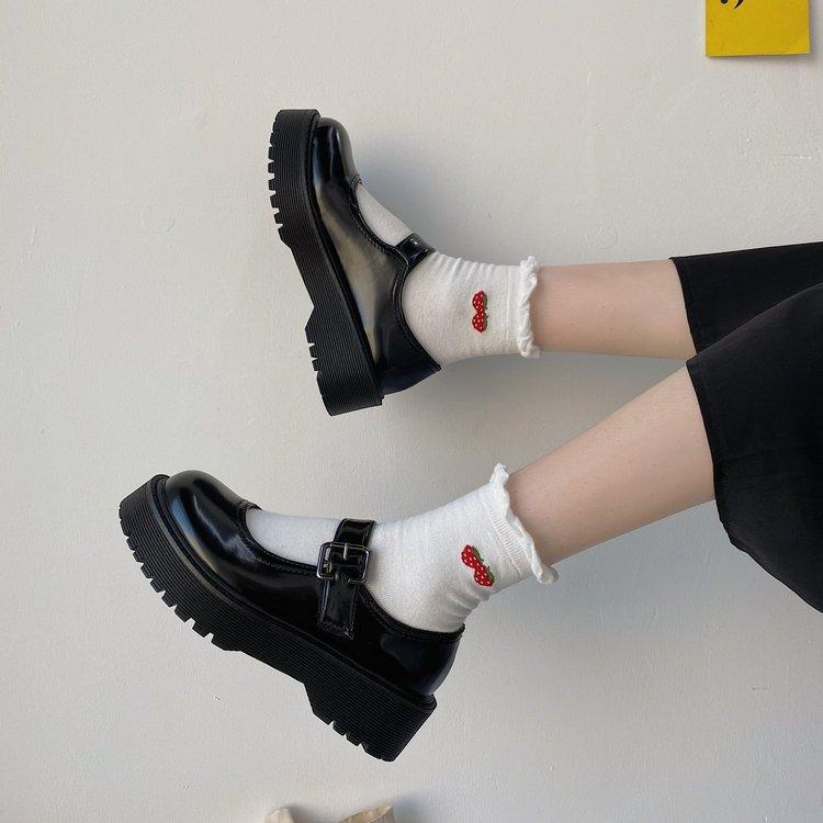Giày lolita phong cách vintage ulzzang thời trang
