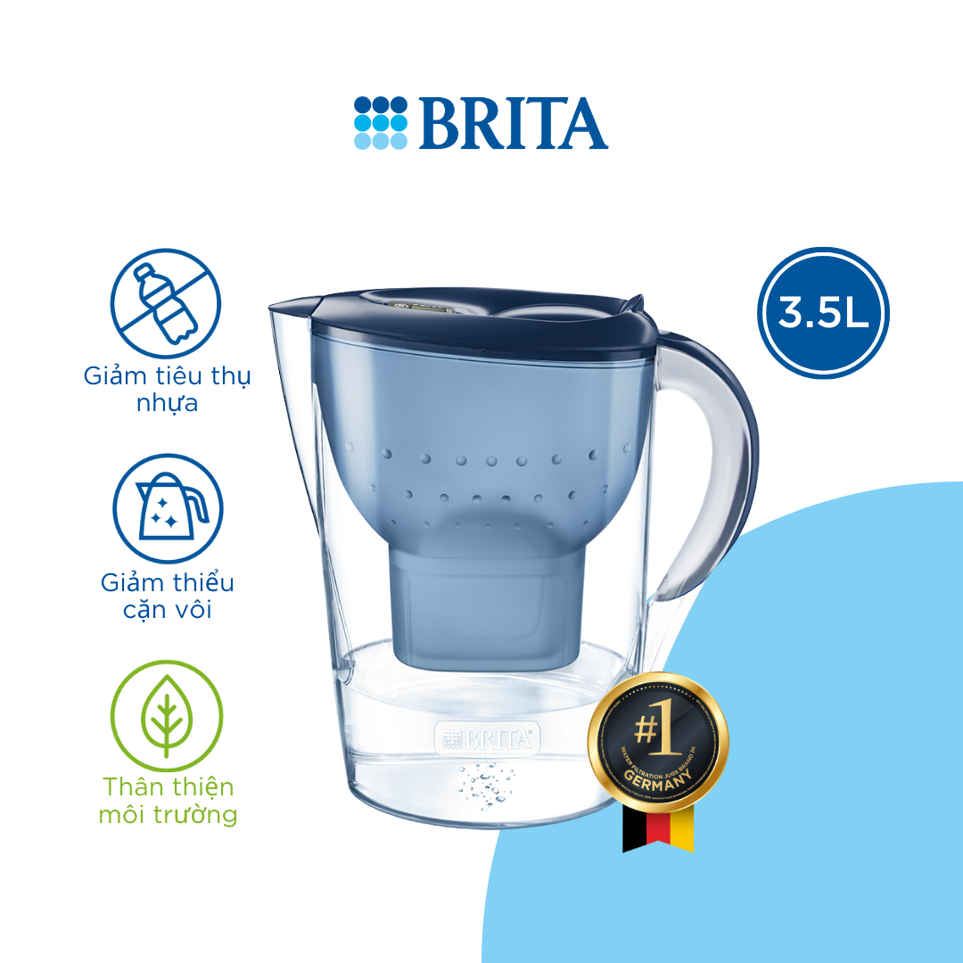 Bình Lọc Nước BRITA Marella XL Blue - 3.5L