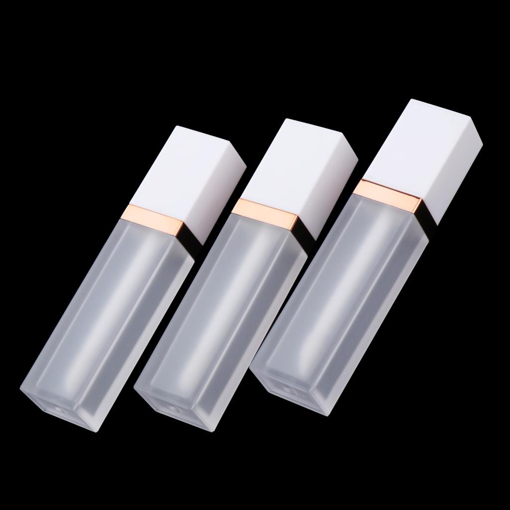 3x Rỗng Lip Gloss Ống Lip Tint Lông Mi DIY Lọ Chai 7ml