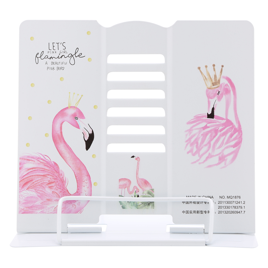 Giá Kẹp Sách, Đỡ Sách, Đọc Sách Chống Cận - Pink Bird