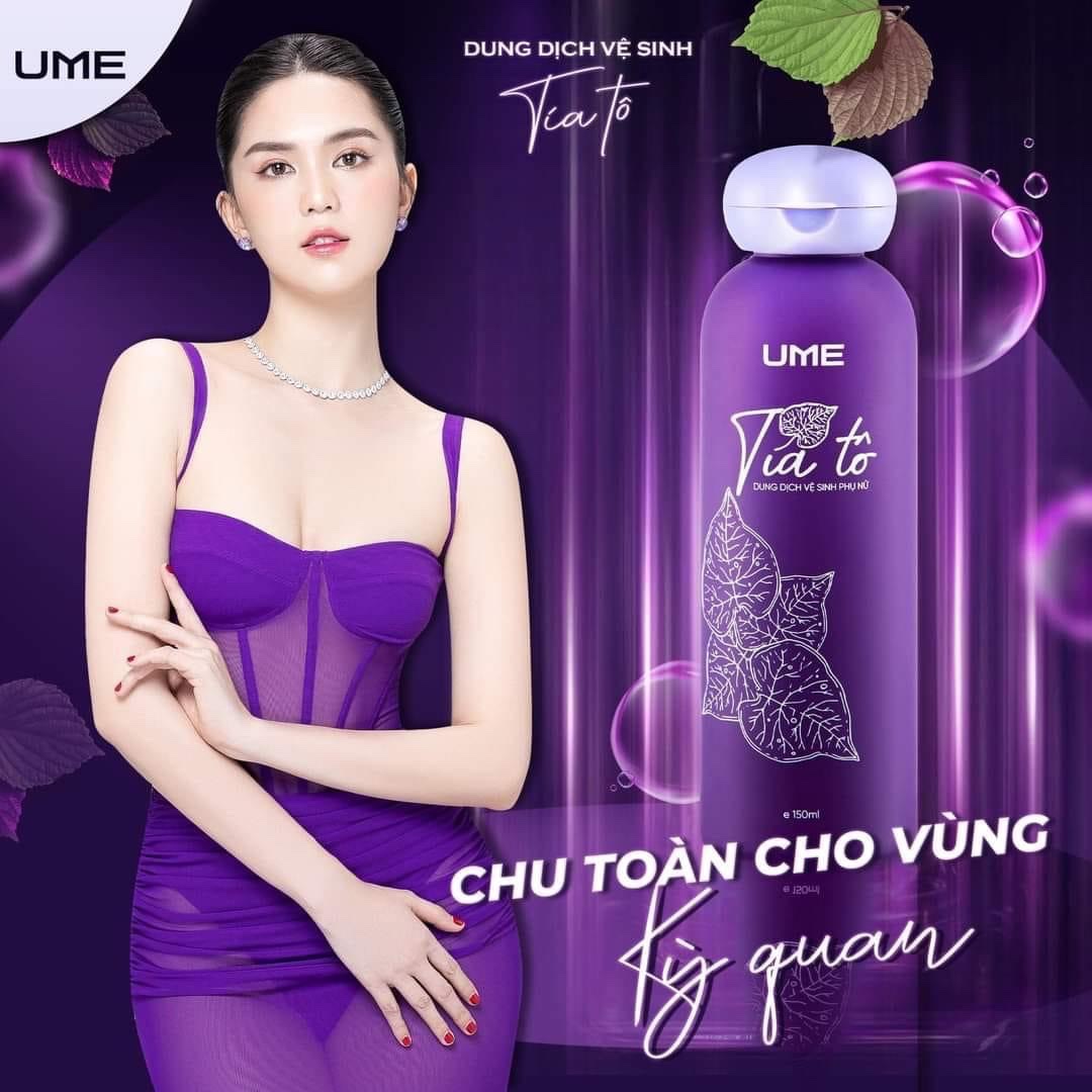 Dung Dịch Vệ Sinh Ume Tía Tô Ngọc Trinh Chính Hãng 150ml - DDVS Ume