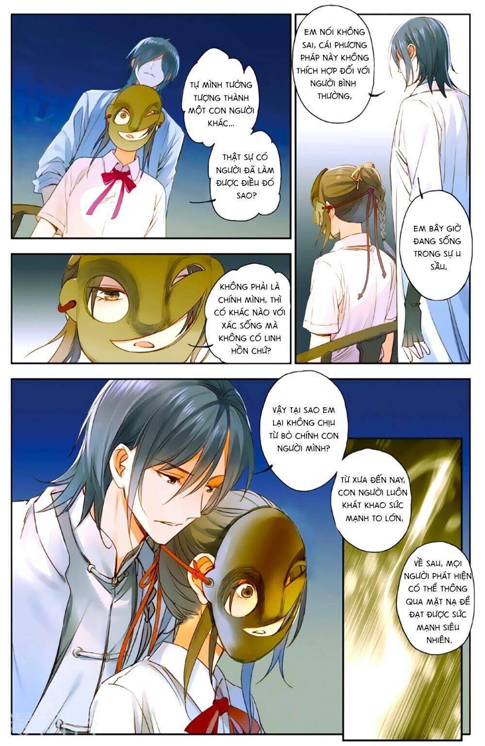 lệnh cấm nghị tộc 2 ẩn diện trấn chapter 7 13