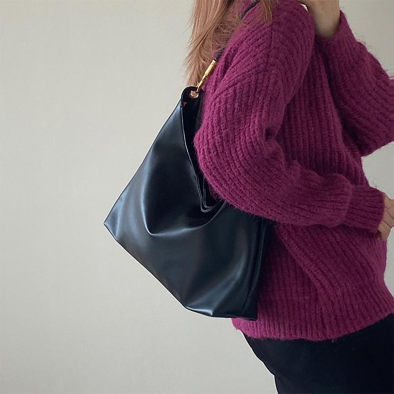 Túi Xách Da Mềm Cỡ Lớn Phong Cách Cổ Điển Thời Trang Cho Nữ