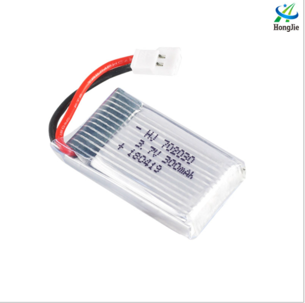 Pin 3.7v 300mah Pin sạc máy bay có mạch bảo vệ xả 25c