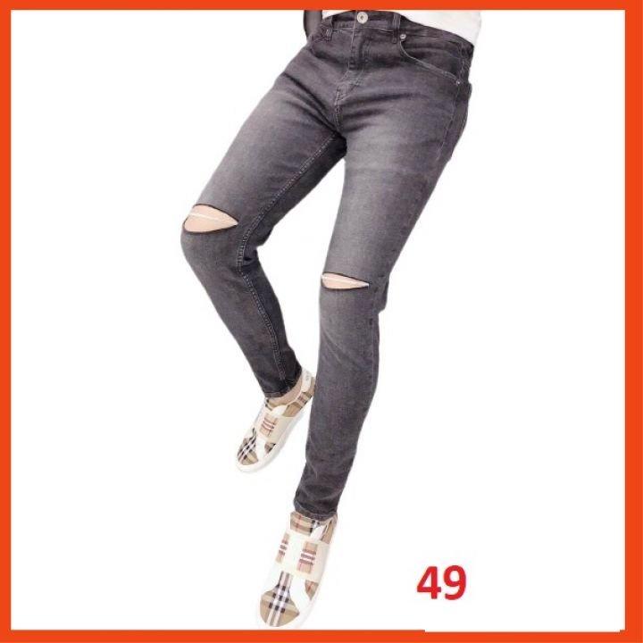 Quần jean nam chất bò co giãn- nhiều mẫu giá rẻ phong cách TINA ms49