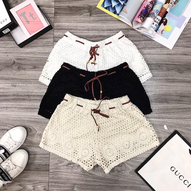 QUẦN REN ĐI BIỂN HÀNG CÓ SẴN