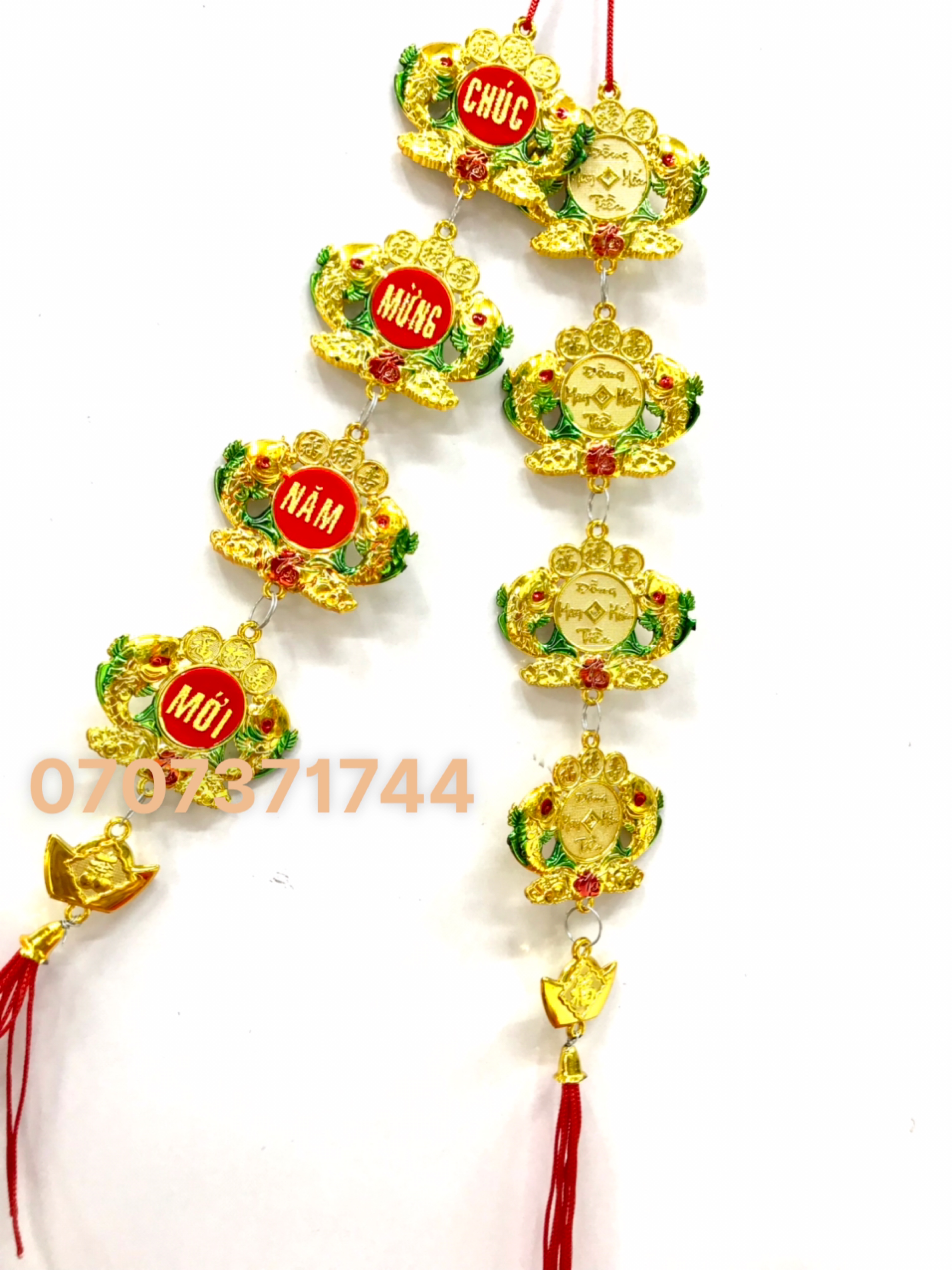 Dây Treo Trang Trí 4 Song Cá Bịch 5 Dây