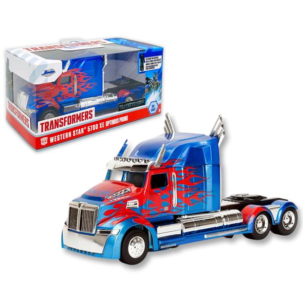 Đồ Chơi Xe Mô Hình Hollywood Rides 1:32 - Jada Toys - Western Star 5700 Xe Optimus Prime