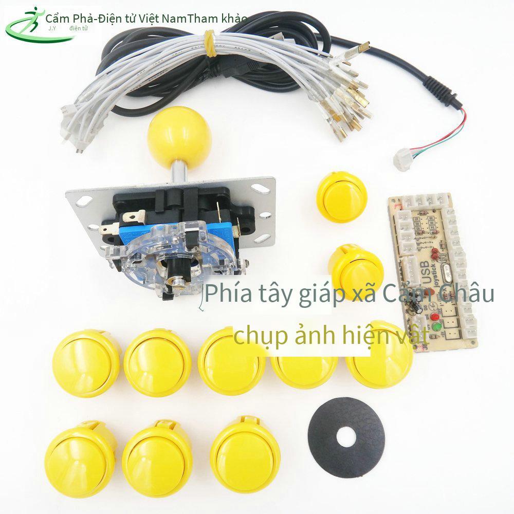 Thuận Lợi Nhất DIY Arcade Cần Điều Khiển Bộ USB Cần Điều Khiển Máy Tính Bảng Mạch 8PIN Phím Điều Khiển Thẻ Chìa Khóa Tay Cầm Chơi Game Phụ Kiện