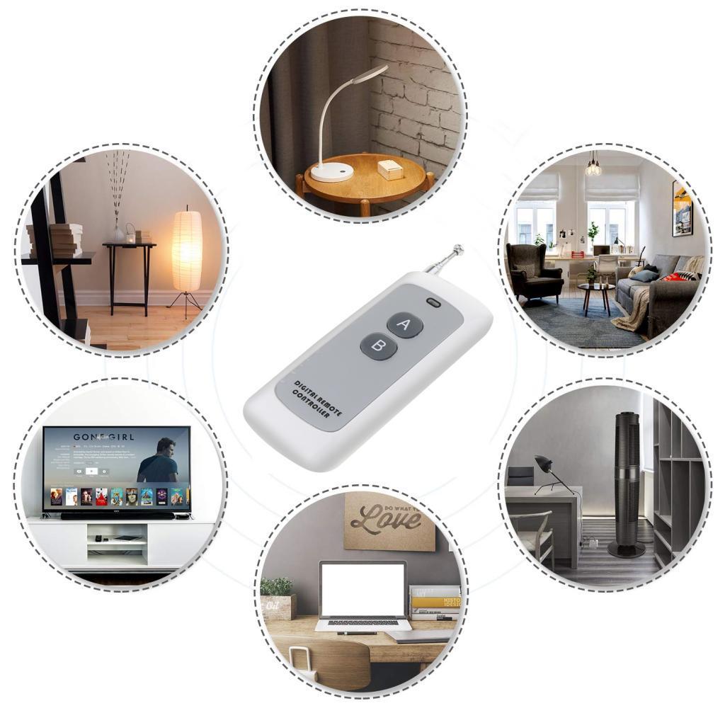 1000M DC 12V 433MHz 10A 1 CH RF Wireless Remote Control Switch Transmitter