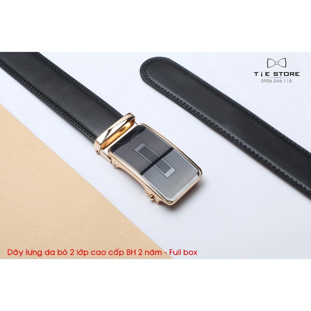 Thắt Lưng Nam Da bò 2 lớp cao cấp BH 2 năm Full box