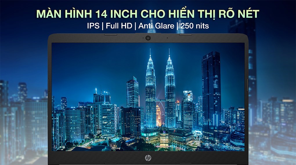 Máy Tính Xách Tay Laptop HP 240 G9 Bạc (intel core i5-1235U, 8GB Ram, SSD 256GB M2, 14"FHD, Win11) - Hàng Chính Hãng