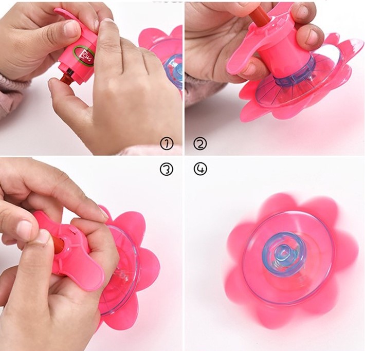 Đồ chơi con quay phát sáng , cù quay, con vụ phát sáng