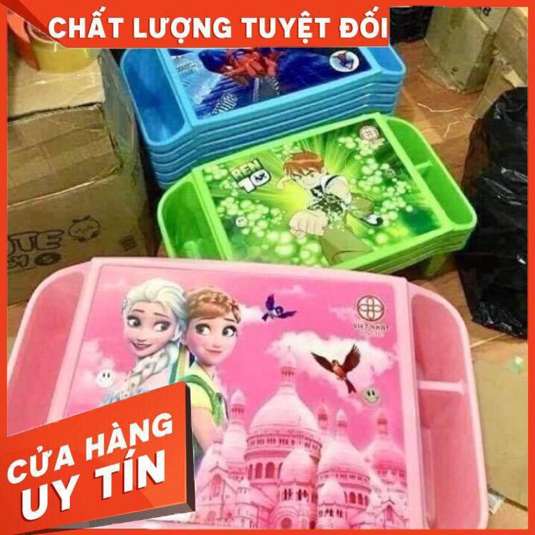 Bàn Học Nhựa Việt Nhật Cho Bé Có Ngăn Để Bút viết – nhiều màu cho bé lựa chọn