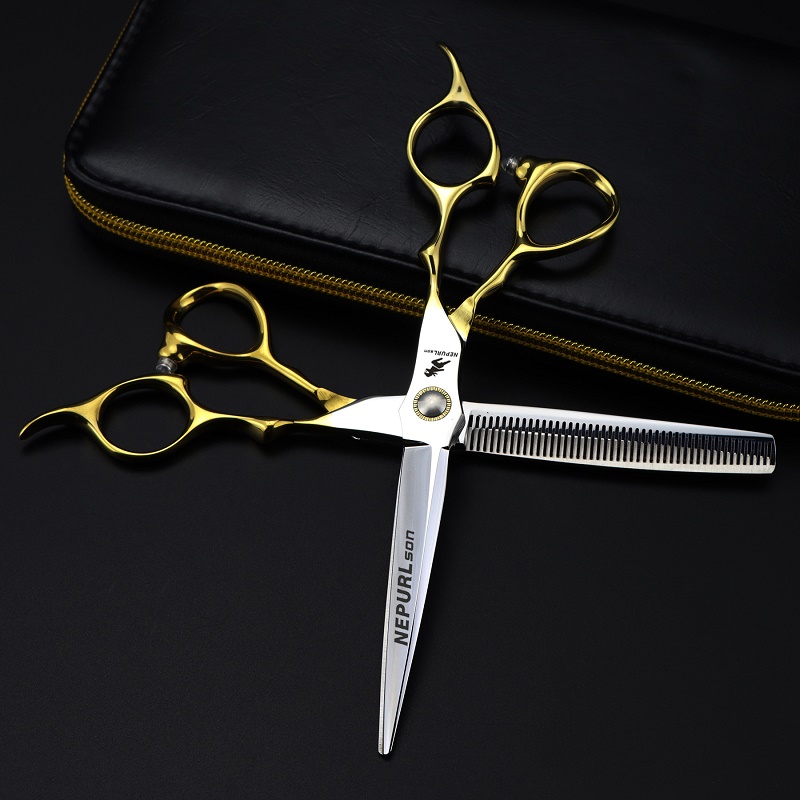 Kéo Cắt Tóc 6.5 inch Cao Cấp Ne purlSon - Kéo cắt tỉa tóc 6.5 inch dùng cho Salon gia đình