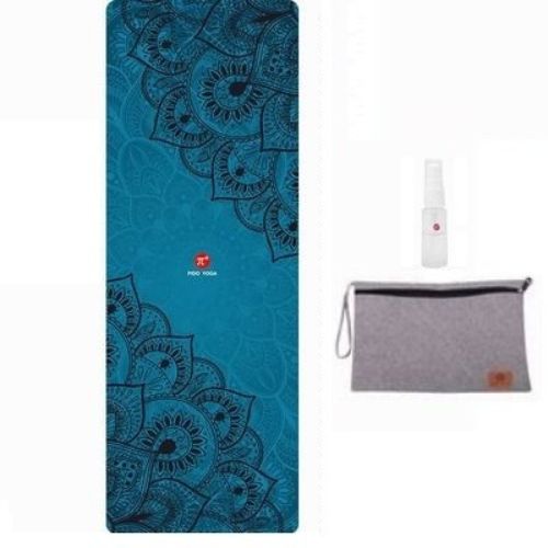 Thảm tập Yoga Du lịch Cao cấp chống trơn trượt POL1608 - Tặng kèm túi đựng + chai xịt