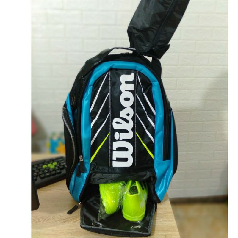 Bao đựng vợt Tennis, Balo Đựng Vợt Tennis Wilson Chất Lượng Cao - nhiều màu