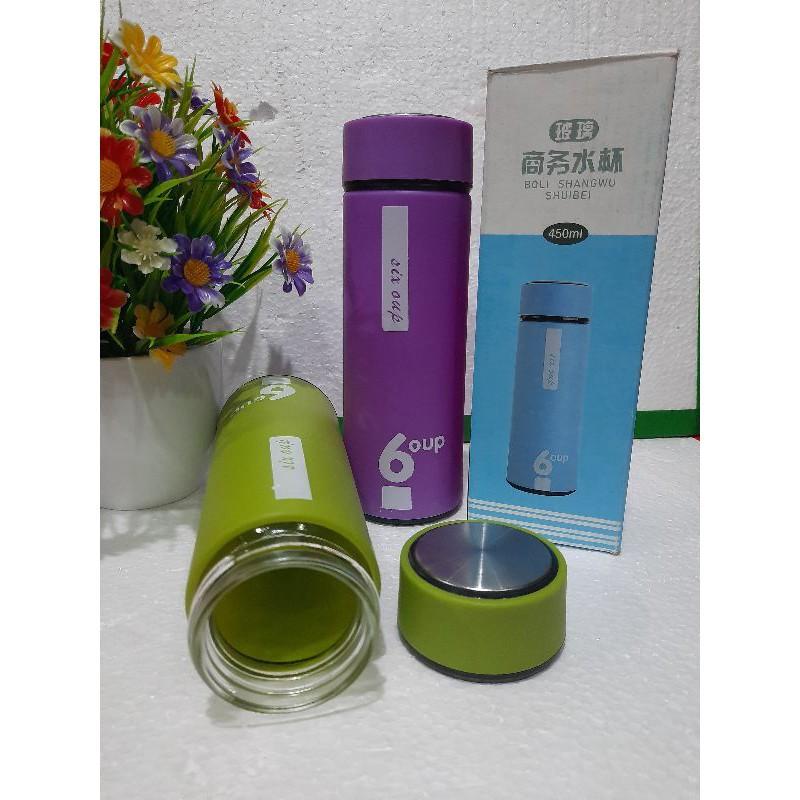 Bình Nước Thủy Tinh Giữ Nhiệt Tiện Dụng