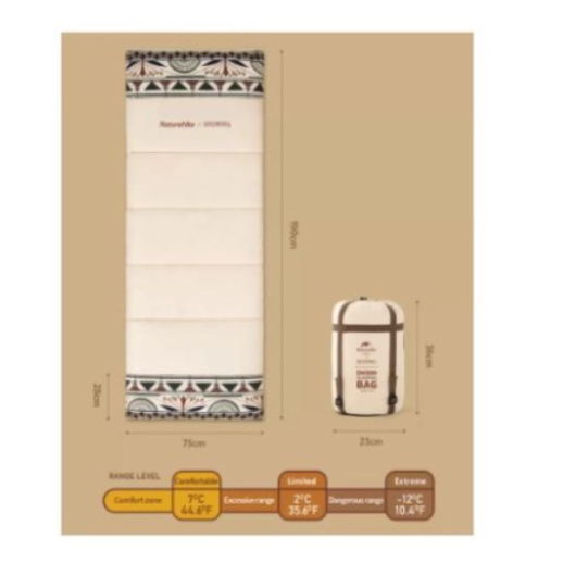 Túi ngủ cotton NatureHike NH22MSD06