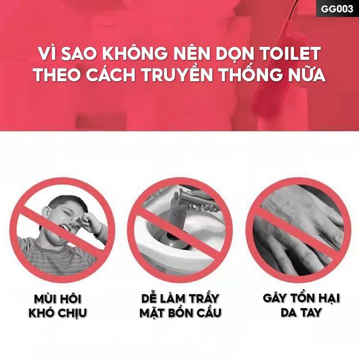 Chai Xịt Tẩy Rửa Bồn Cầu Nhà Vệ Sinh Làm Sạch Bóng Vòi Sen Hoặc Các Bề Mặt Inox Trong Toilet An Toàn Khi Xịt Dùng GG003