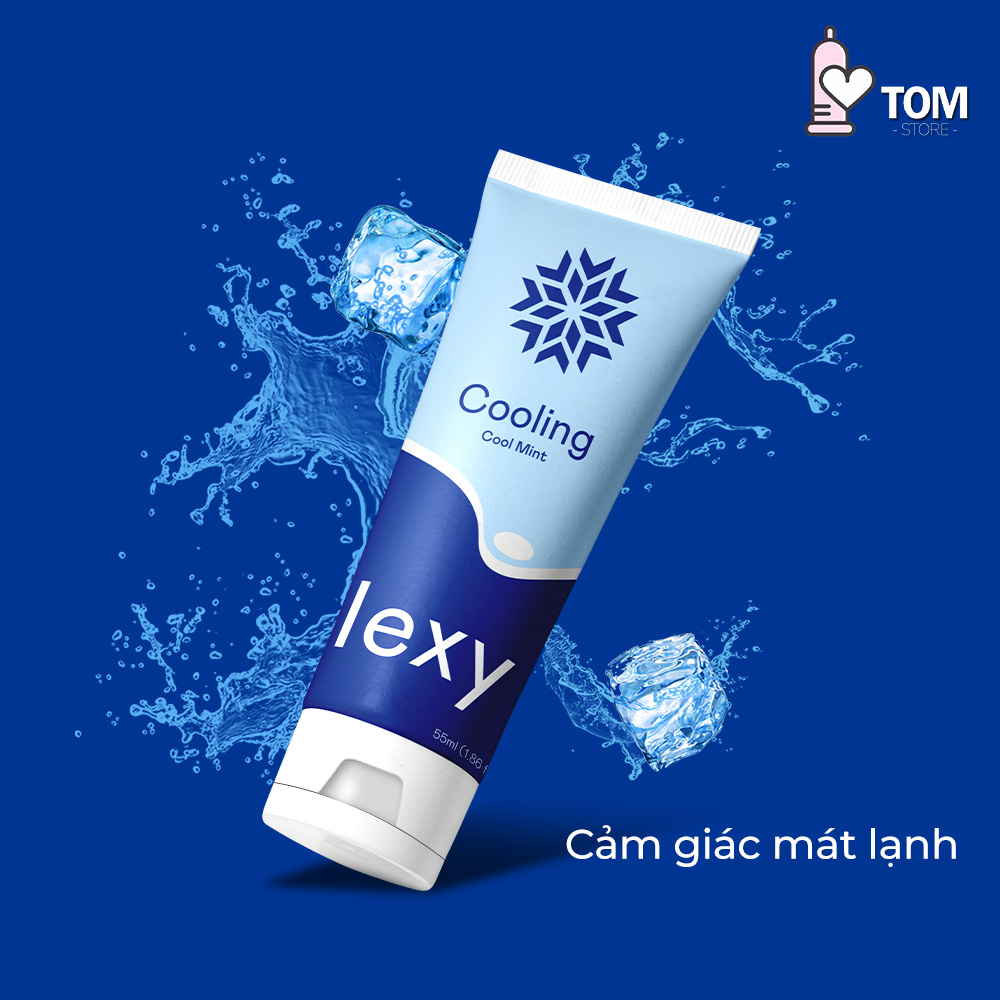 Gel bôi trơn bạc hà mát lạnh - Lexy Cooling - Chai 55ml