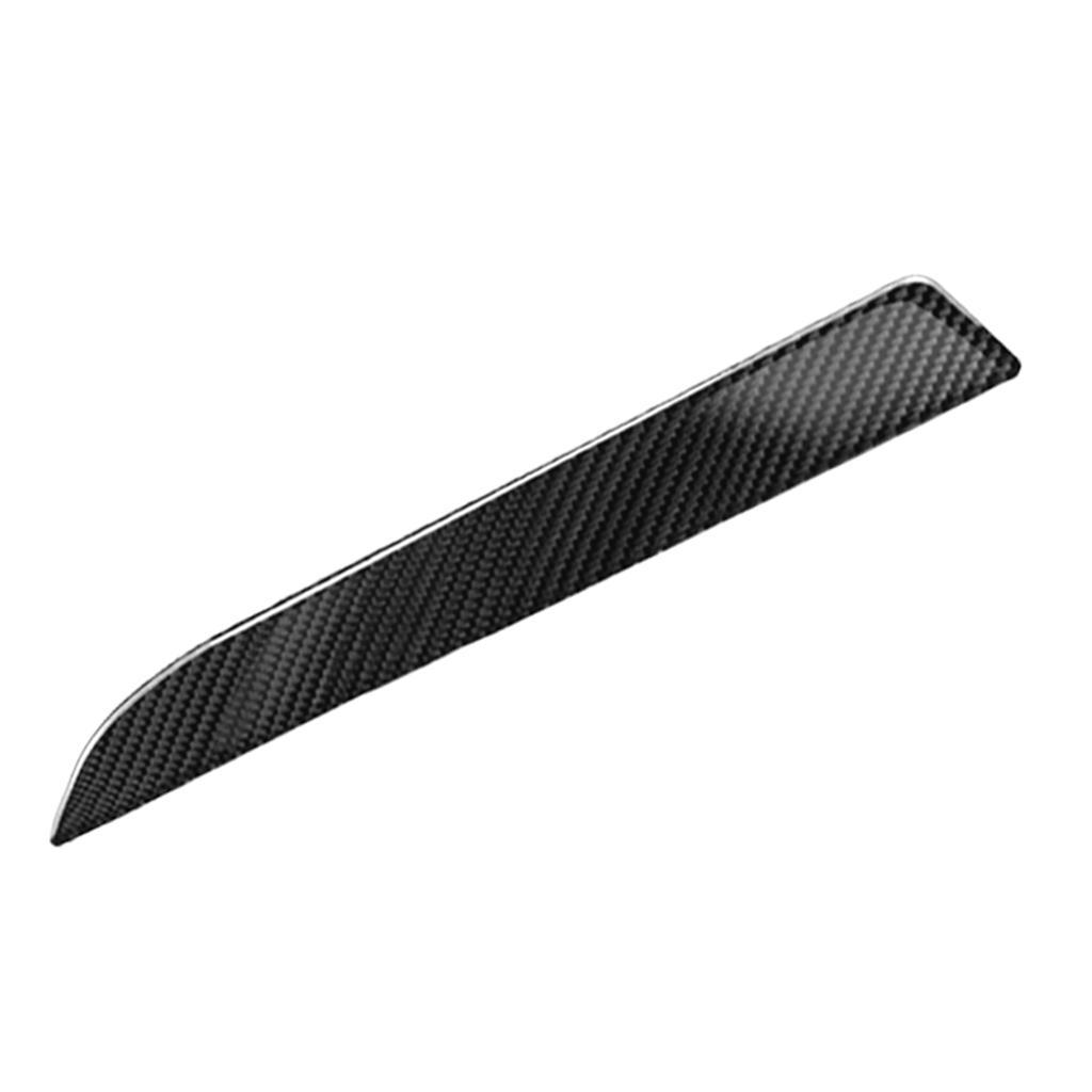 2X Car Carbon Fiber Center Console Stripe