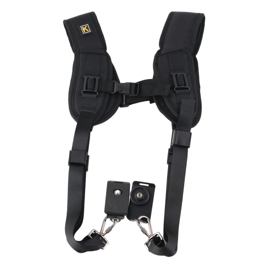 Quick Strap Chống Mỏi Double Quickstrap (Đen) - Hàng Nhập Khẩu