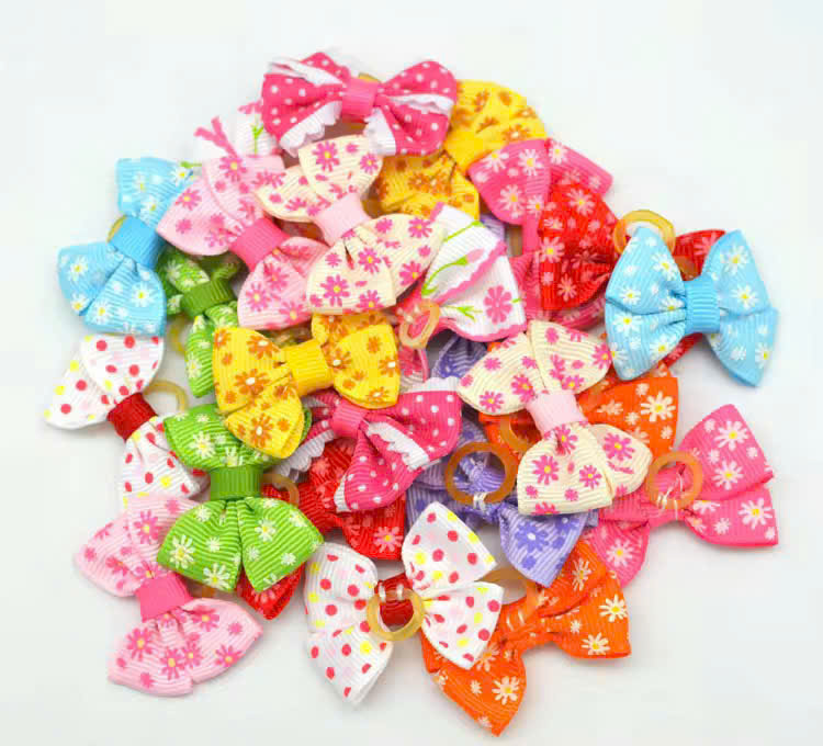 NƠ KẸP TÓC CÀI TÓC THỜI TRANG DỄ THƯƠNG 05 CHO THÚ CƯNG CHÓ MÈO