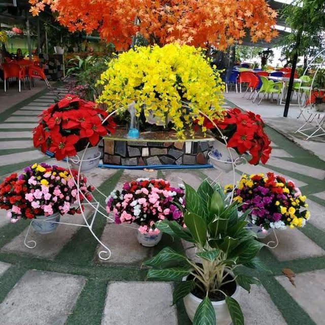 Bó 10 Cành Hoa Lan Vũ Nữ Giả Hoa Lụa