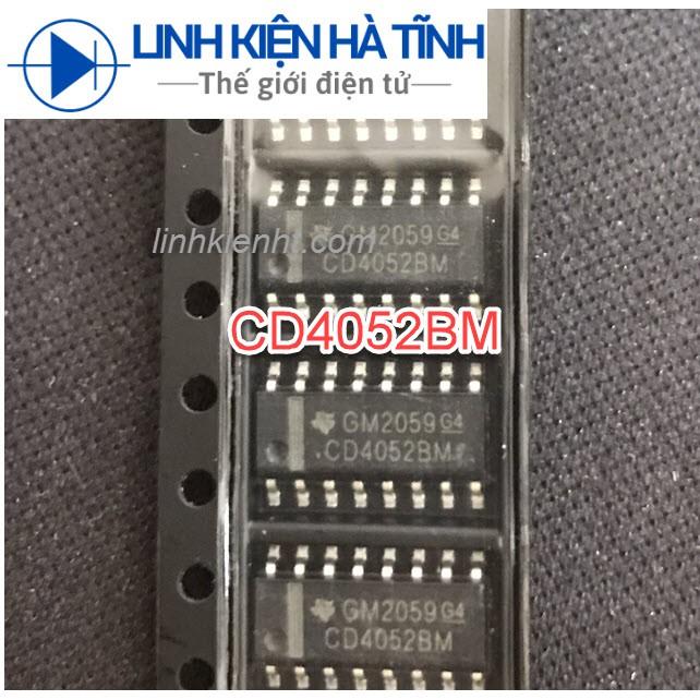 2 CON IC SỐ CD4052 CD4052BM 4052 SOP-16