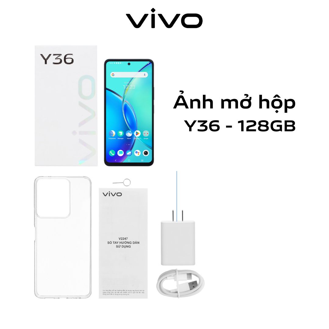 Điện thoại Vivo Y36 - Hàng Chính Hãng - Camera 50MP - Sạc Nhanh 44W