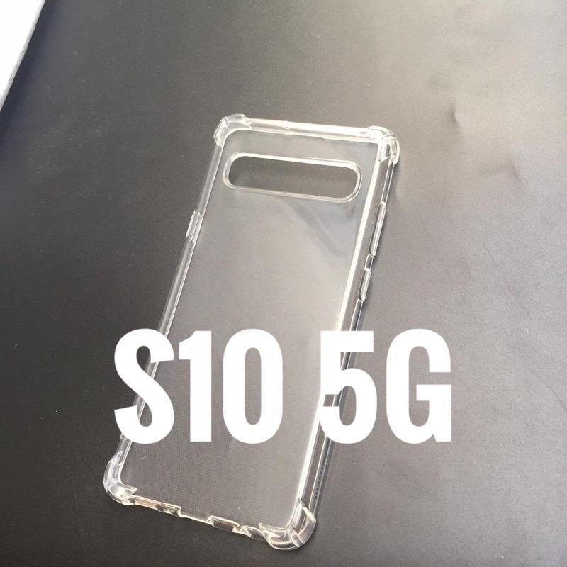 Ốp Lưng silicon SS Galaxy S10 5G Dẻo Trong Suốt Chống Sốc Bảo Vệ 4 Góc Máy