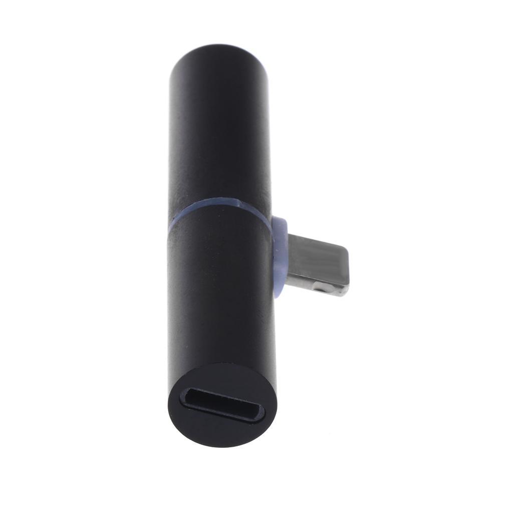 2Pieces 2 In 1 Headphone Jack Charger & Audio Splitter Adapter For IPhone