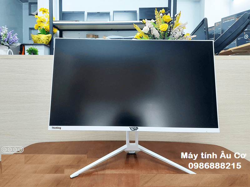 Màn hình máy tính LCD VSP VL24 Cong Full Viền  (1920x1080, 75Hz, HDMI, VGA)  - Hàng Chính Hãng