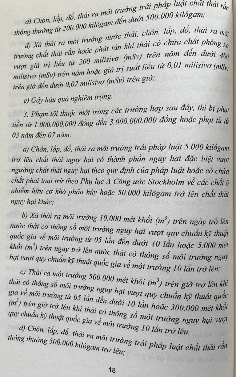 Bình luận Bộ luật hình sự năm 2015- Phần thứ hai Các tội phạm
