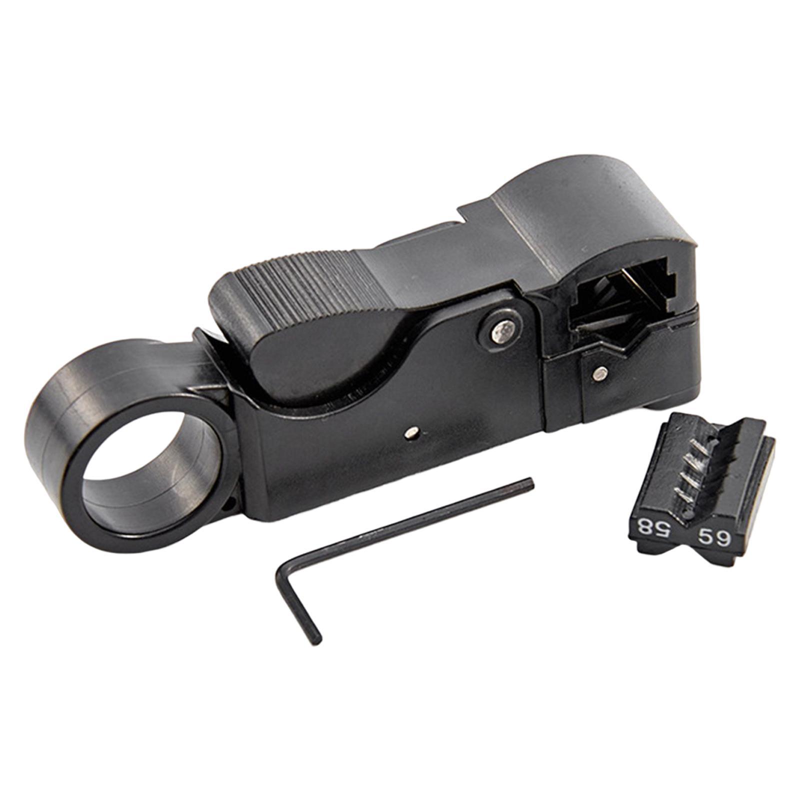 Multifunctional Coaxial Cable Stripper Stripping Plier Wire Stripper for RG3C RG4C