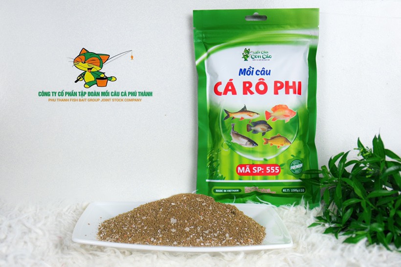 Mồi câu cá rô phi Con Cáo mã 555