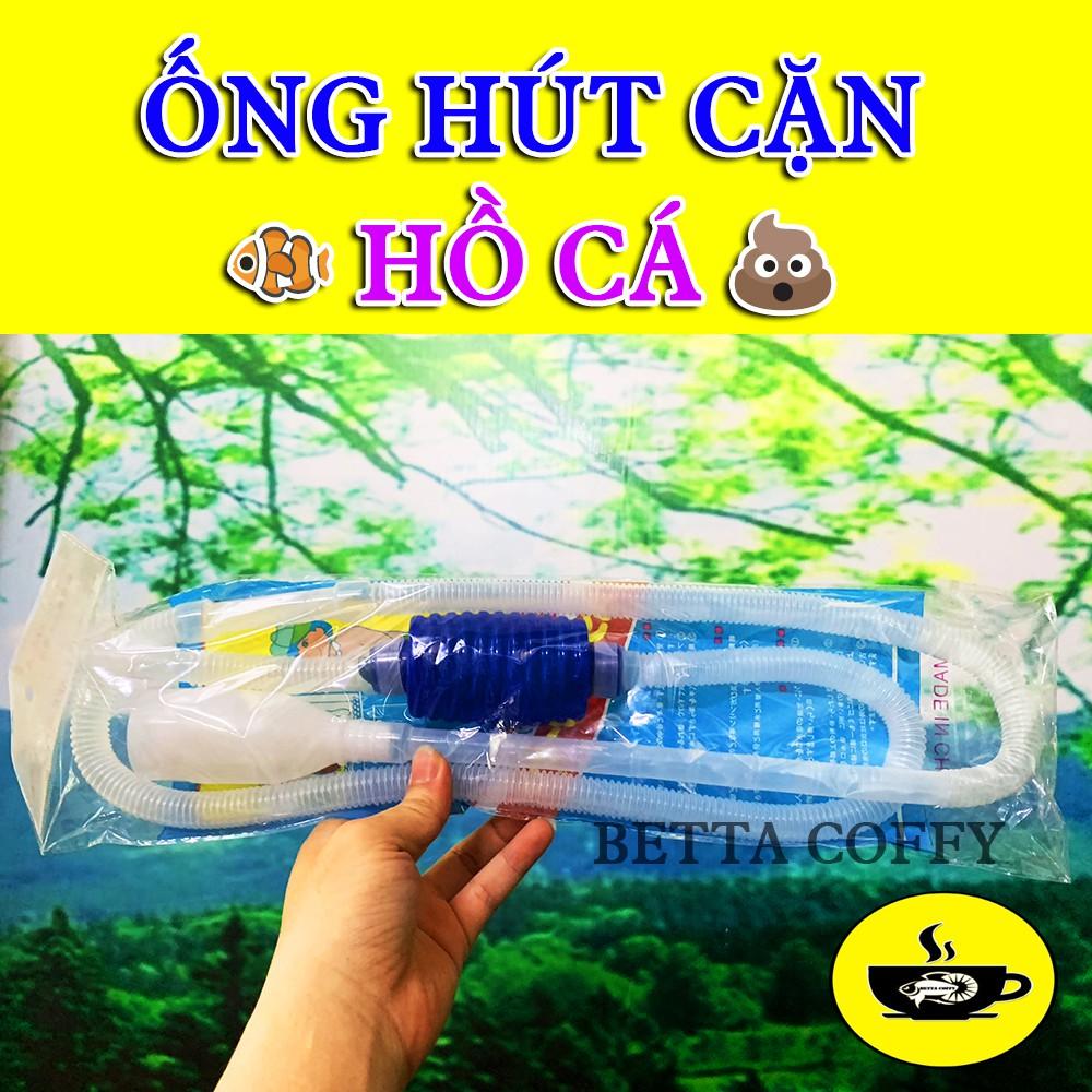 Hút cặn hồ cá Bơm Tay 1m7 hút bóp nước phân cá
