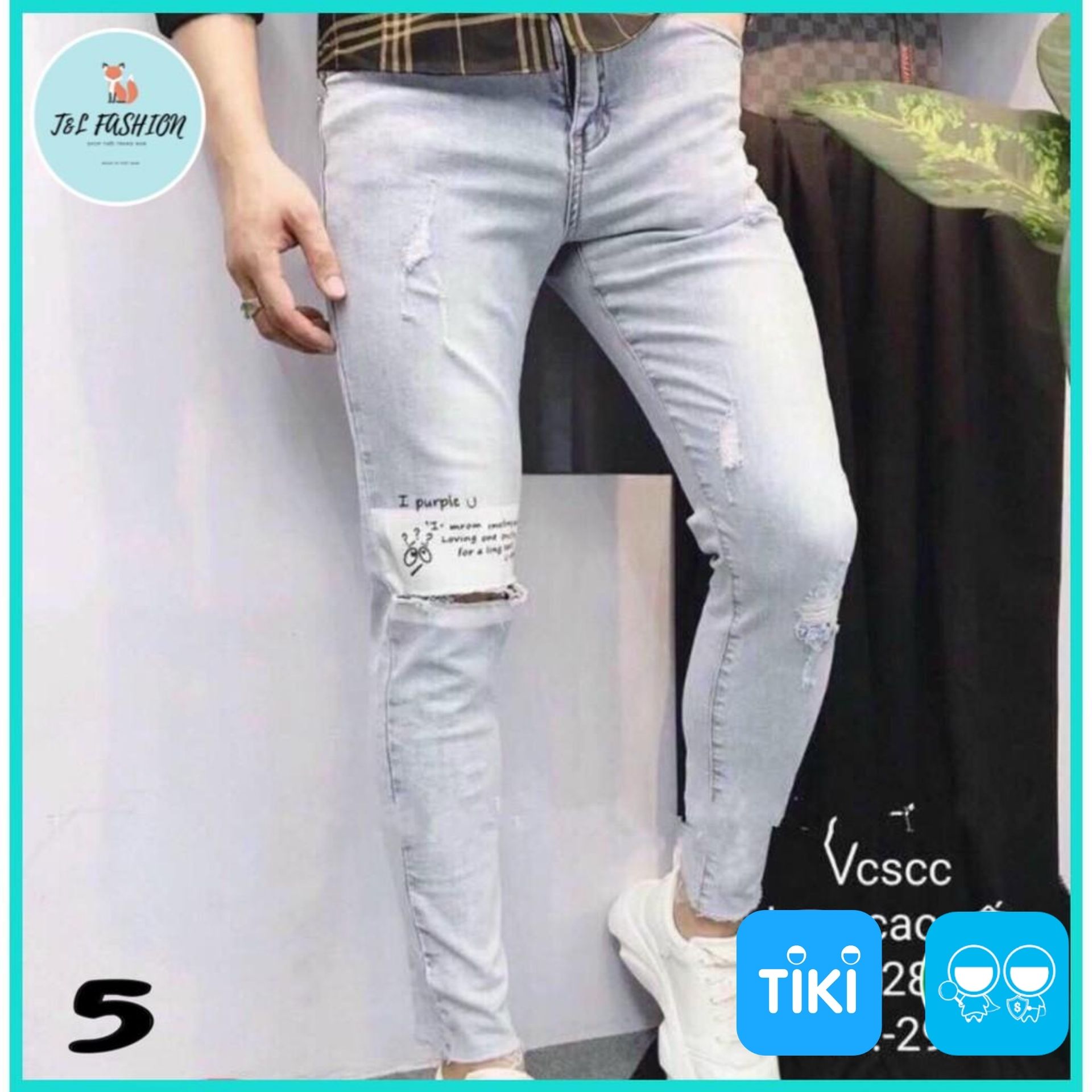 Quần Jean, Quần Bò Nam kiểu mới phong cách hot trend 2021 msa23