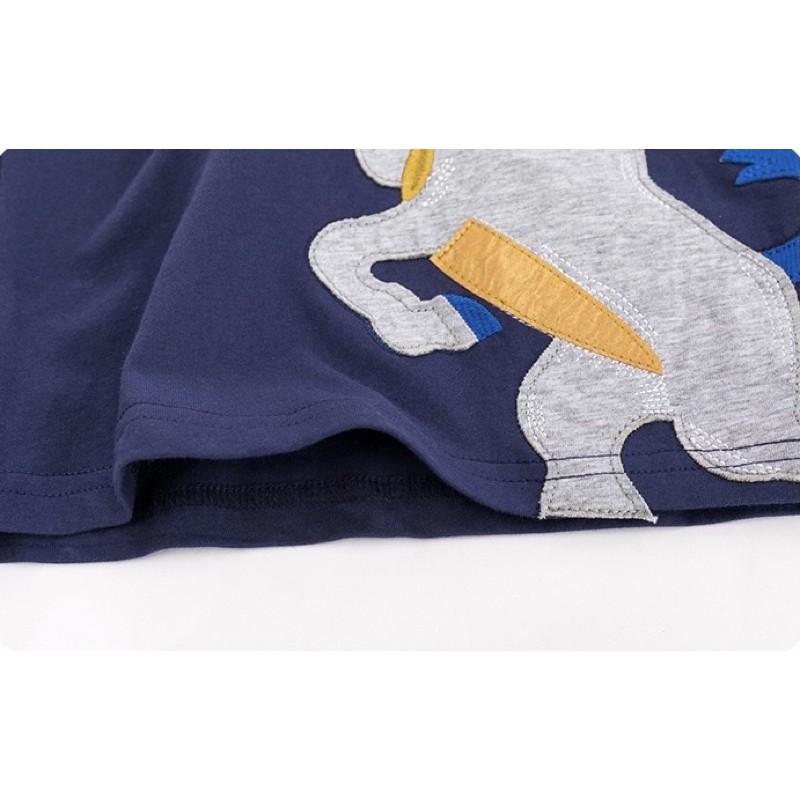 Áo cộc ngựa chiến 2-7Y